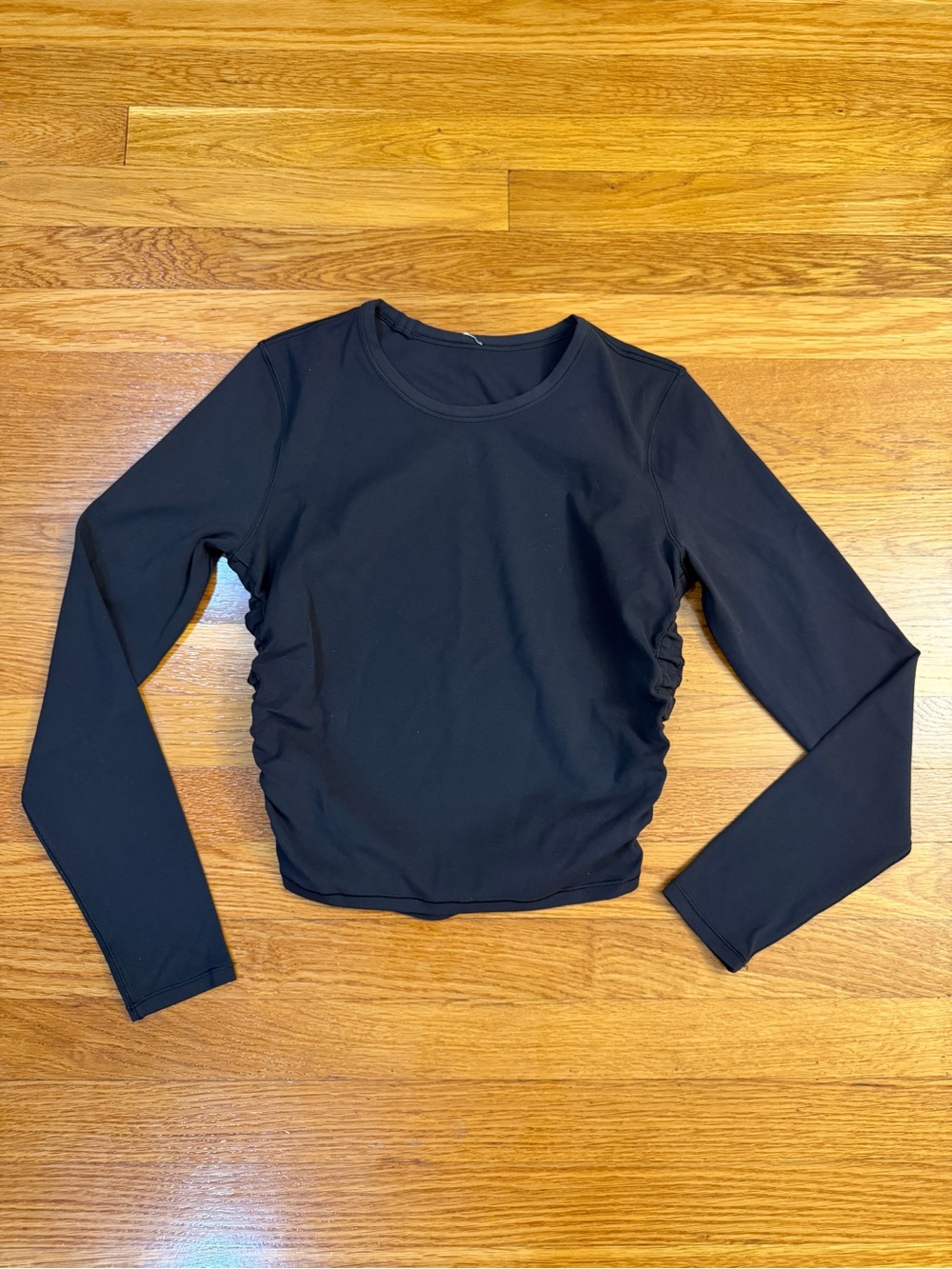 Lululemon All It Takes Long Sleeve *Nulu Black - Size Est. 4/6